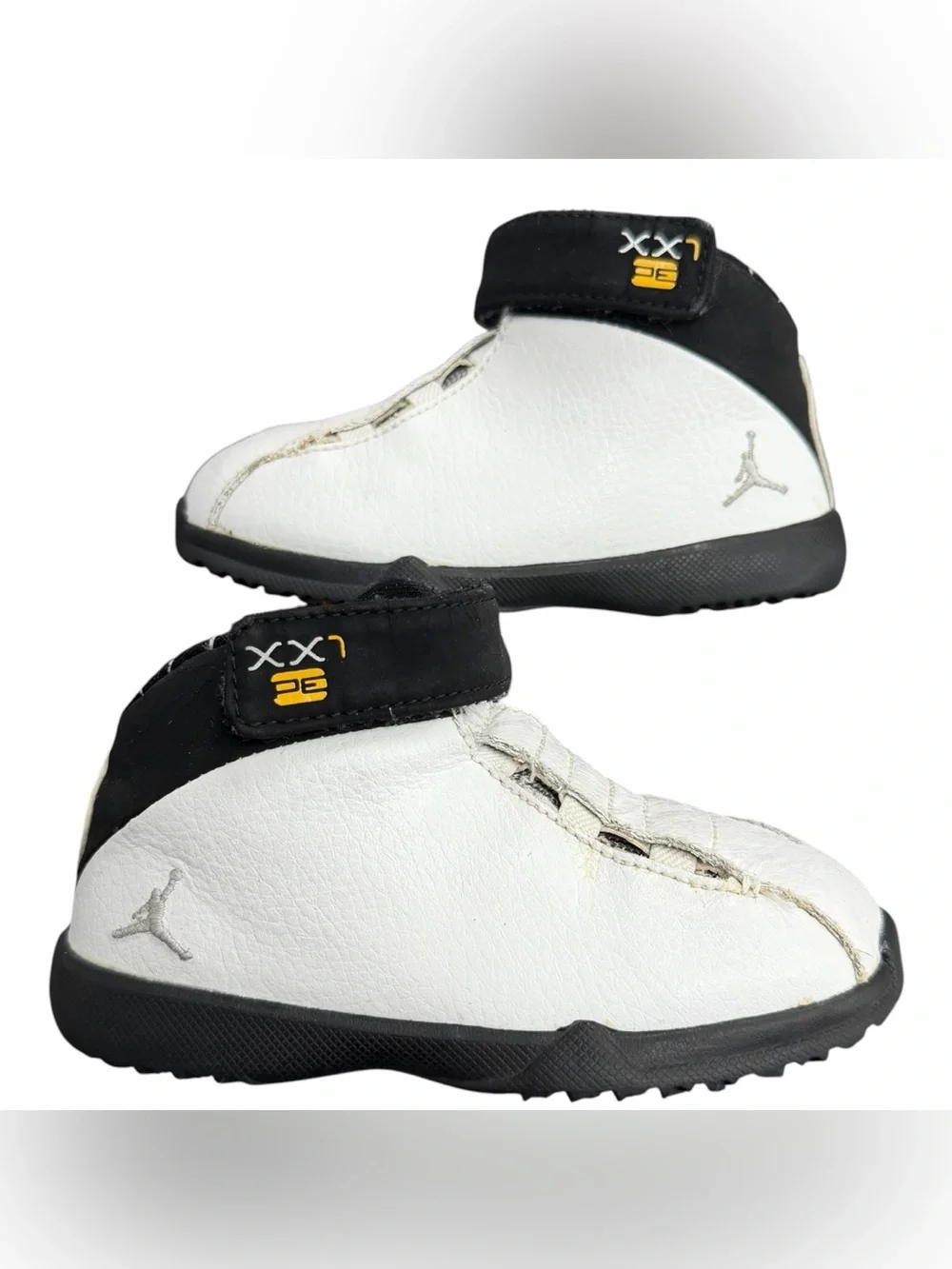 Vintage Air Jordan 21 PE Taxi White Black 2006 Sneakers Size 7C